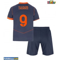 Inter Milan Marcus Thuram #9 3rd trikot Kinder 2025-26 Kurzarm (+ Kurze Hosen)